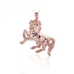 Beelo Gold 14K Altın At Kolye