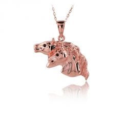 Beelo Gold 14K Altın At Kolye