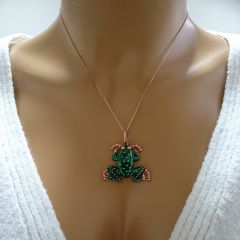 Beelo Gold 14K Altın Kurbağa Kolye