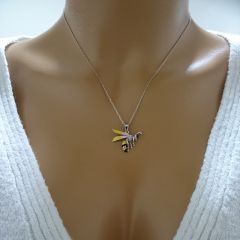Beelo Gold 14K Altın Arı Kolye