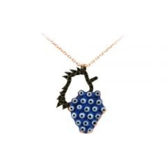 Beelo Silver Rose K. Altın K. 925K Gümüş Çilek Kolye SNC1561