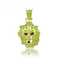 Beelo Gold 14K Altın Aslan Kolye