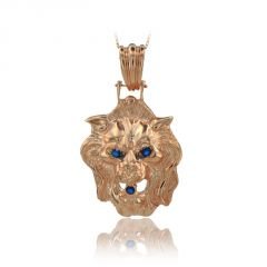Beelo Gold 14K Altın Aslan Kolye