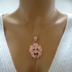 Beelo Gold 14K Altın Aslan Kolye