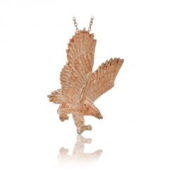 Beelo Gold 14K Altın Kartal Kolye