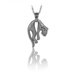 Beelo Gold 14K Altın Jaguar Kolye