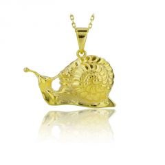 Beelo Gold 14K Altın Salyangoz Kolye