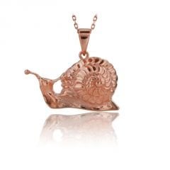 Beelo Gold 14K Altın Salyangoz Kolye