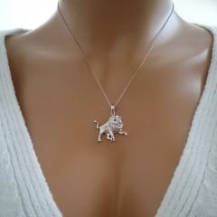 Beelo Gold 14K Altın Aslan Kolye