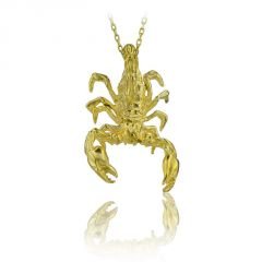 Beelo Gold 14K Altın Akrep Kolye