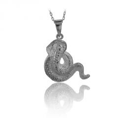Beelo Gold 14K Altın Yılan Kolye