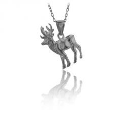 Beelo Gold 14K Altın Geyik Kolye