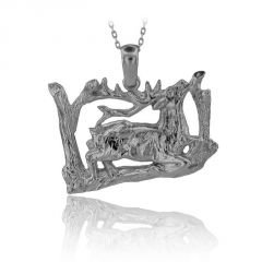 Beelo Gold 14K Altın Geyik Kolye