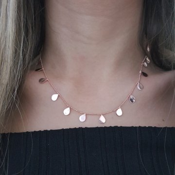 Beelo Silver 925K Gümüş Damla Kolye