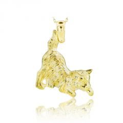 Beelo Gold 14K Altın Kedi Kolye