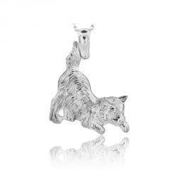 Beelo Gold 14K Altın Kedi Kolye