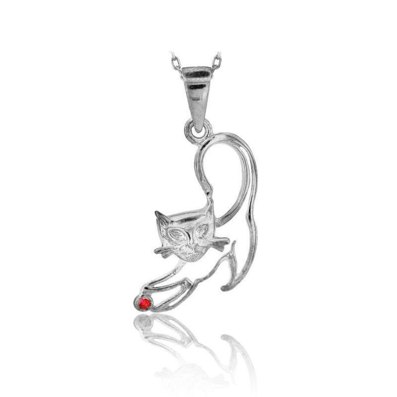 Beelo Gold 14K Altın Kedi Kolye