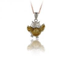 Beelo Gold 14K Altın Baykuş Kolye