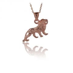 Beelo Gold 14K Altın Aslan Kolye