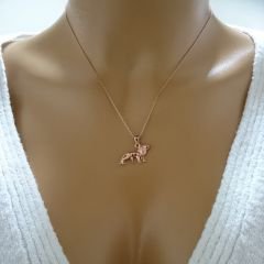 Beelo Gold 14K Altın Aslan Kolye