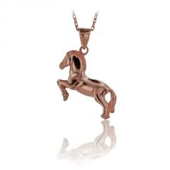 Beelo Gold 14K Altın At Kolye