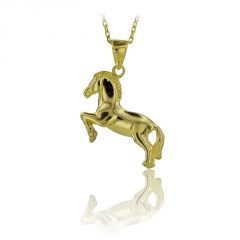Beelo Gold 14K Altın At Kolye