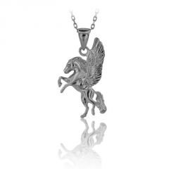 Beelo Gold 14K Altın At Pegasus Kolye