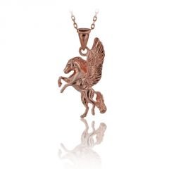 Beelo Gold 14K Altın At Pegasus Kolye