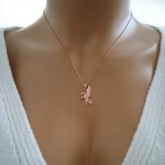 Beelo Gold 14K Altın At Pegasus Kolye