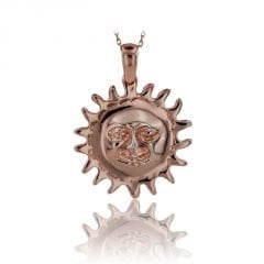 Beelo Gold 14K Altın Güneş Kolye