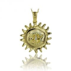 Beelo Gold 14K Altın Güneş Kolye