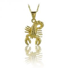 Beelo Gold 14K Altın Akrep Kolye