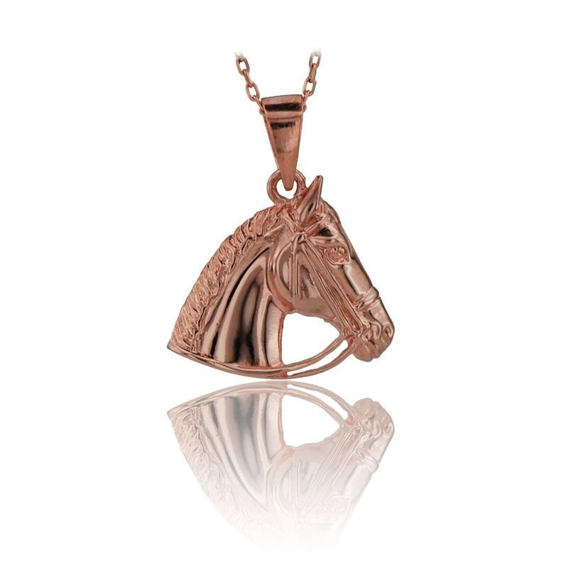 Beelo Gold 14K Altın At Kolye