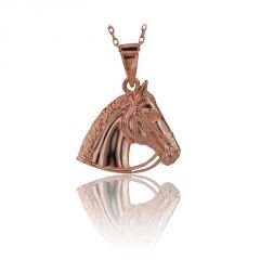 Beelo Gold 14K Altın At Kolye