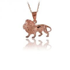 Beelo Gold 14K Altın Aslan Kolye