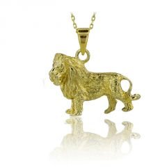Beelo Gold 14K Altın Aslan Kolye