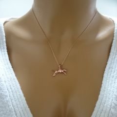 Beelo Gold 14K Altın Puma Kolye