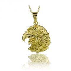 Beelo Gold 14K Altın Kartal Kolye