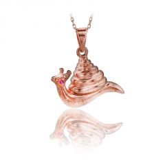 Beelo Gold 14K Altın Salyangoz Kolye