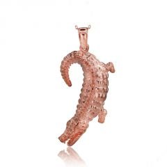 Beelo Gold 14K Altın Timsah Kolye