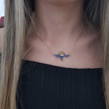 Beelo Silver 925K Gümüş İstanbul Kolye