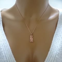 Beelo Gold 14K Altın Baykuş Kolye
