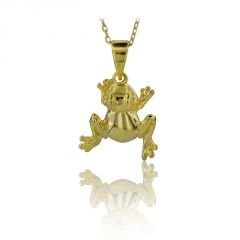 Beelo Gold 14K Altın Kurbağa Kolye