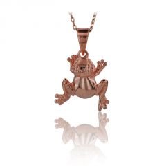 Beelo Gold 14K Altın Kurbağa Kolye