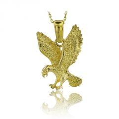Beelo Gold 14K Altın Kartal Kolye