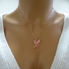 Beelo Gold 14K Altın Kartal Kolye