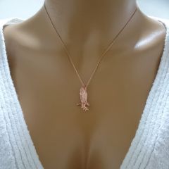 Beelo Gold 14K Altın Kartal Kolye