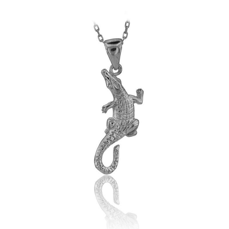 Beelo Gold 14K Altın Timsah Kolye