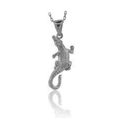 Beelo Gold 14K Altın Timsah Kolye