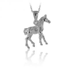 Beelo Gold 14K Altın At Tay Kolye